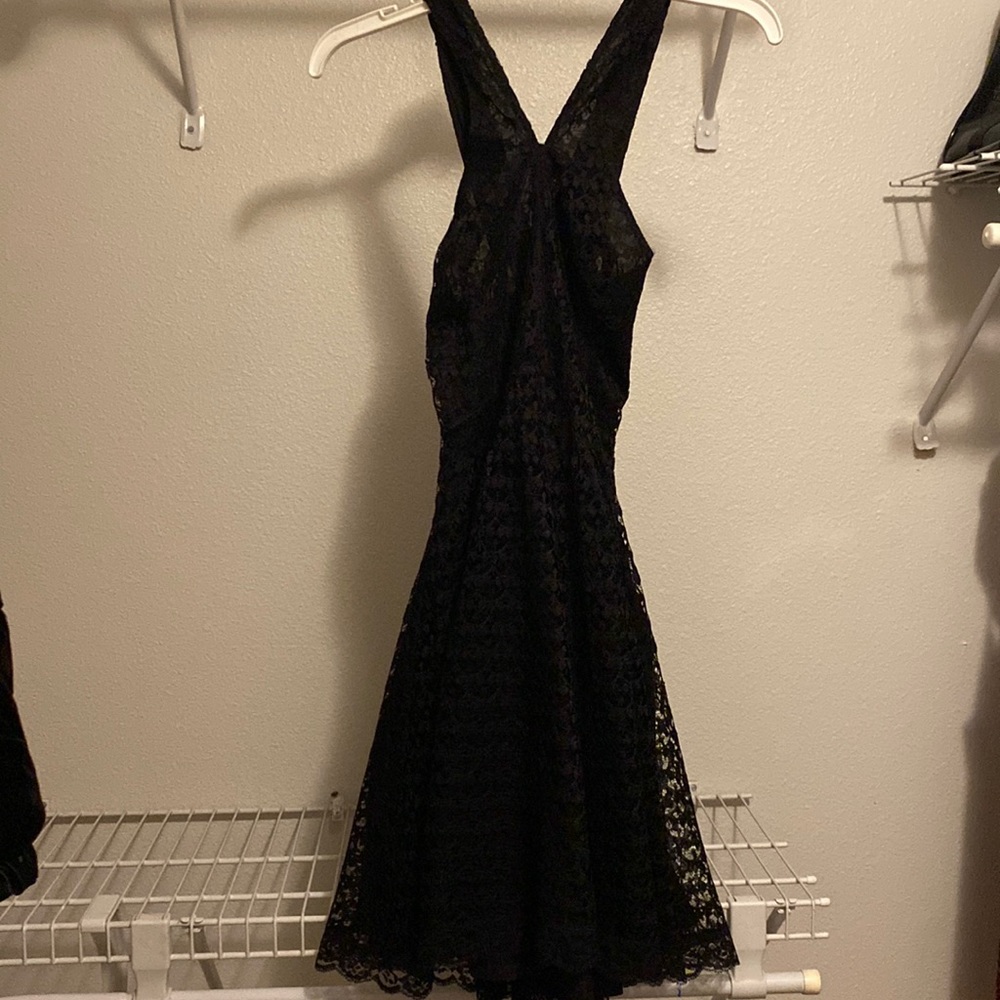 Sexy black dress